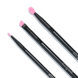 Pink Silicone Brushes - 3 Pack