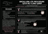 Brow Lamination Light Procedure Form
