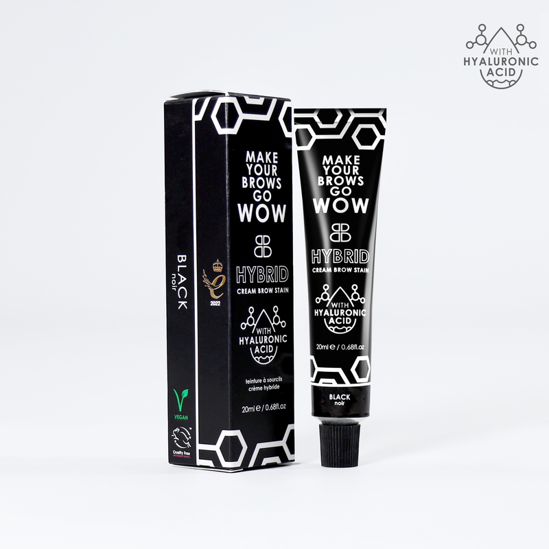 Hybrid CREAM Brow Stain - Black | LashLift Store