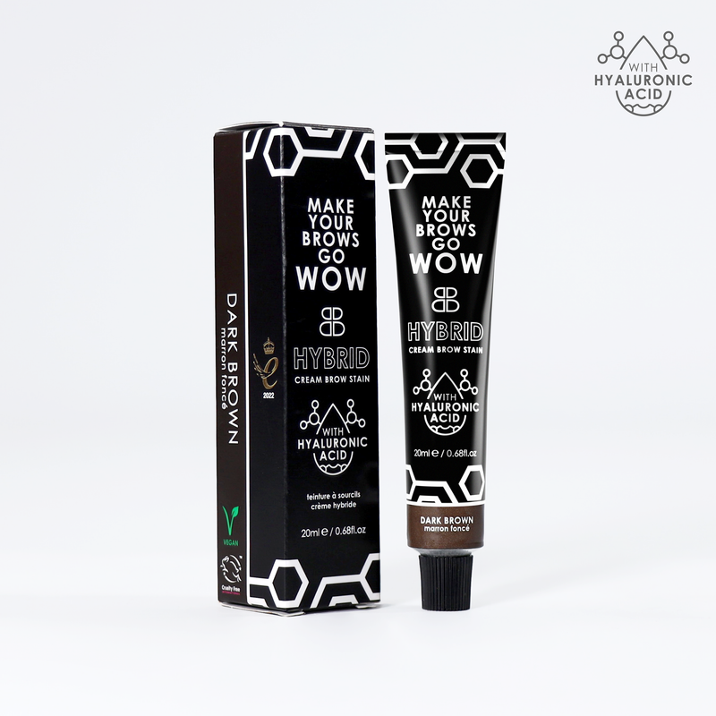 Hybrid CREAM Brow Stain - Dark Brown | LashLift Store