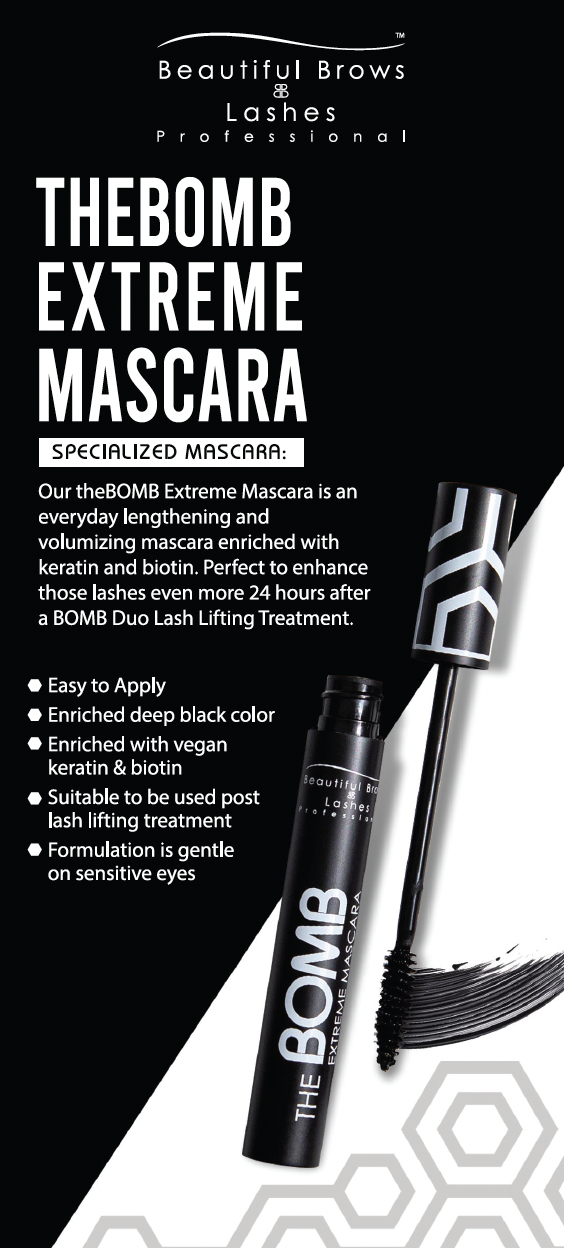 TheBOMB Extreme Mascara Flyer | LashLift Store